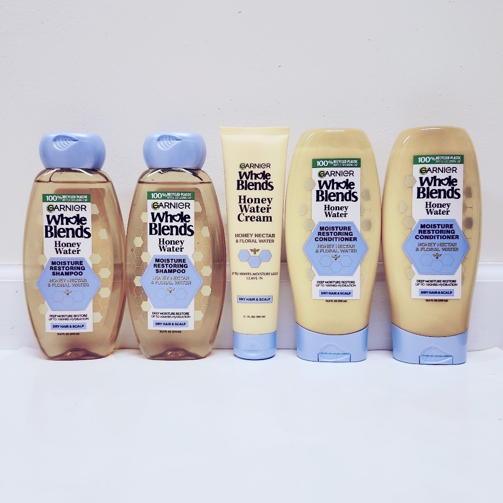 Garnier Whole Blends Honey Water Bundle